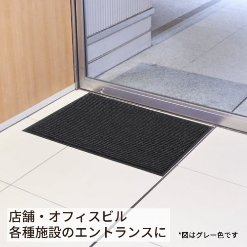 3M Entrance Mat Outdoor Shoes Compatible Nomad Carpet Mat 3100 Gray 1 Piece N3 GRA 900X600N