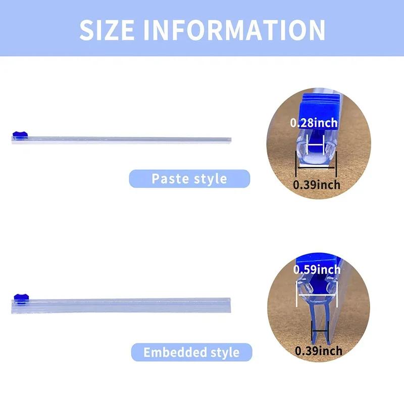 1PCS Plastic Wrap Dispensers and Foil Film Cutter Cling Film Cutter Strip Stretch Plastic Wrap Dispenser Accesorios De Cocina