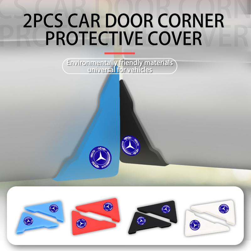 Car Door Corner Protective Anti-Collision Strip Silicon For Mercedes Benz W202 W212 W126 W140 W168 W177 CLS GLE GLC GLS CLA