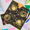 2026 New Year Party Napkins - Golden & Black Elegant Table Decor, Champagne Bottles & Balloons - Heavy-Duty 2-Ply Paper Napkins