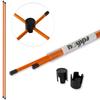 noyips Golf Alignment Stick, 100cm, Tour Stick, Address, Swing Practice, Fiberglass (Orange), hibikurasu GOLF