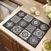 Table Placemat Absorbent Kitchen Dish Drying Mats Drain Pad Tableware Non-slip Draining Rug Washable