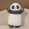 Bear Panda Long Plush Toy Cartoon Animal Stuffed Doll Bedroom Decoration 60cm