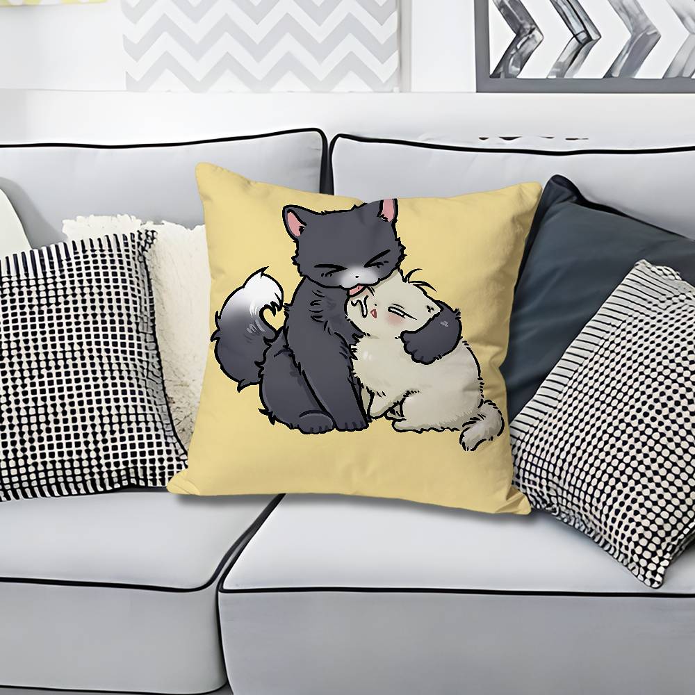 

Manhwa Low TTide in TTwilight Celebrity Merchandise AllMatch Printed Pillow Case Sofa Car Office Room Decoration Protector 30x30cm