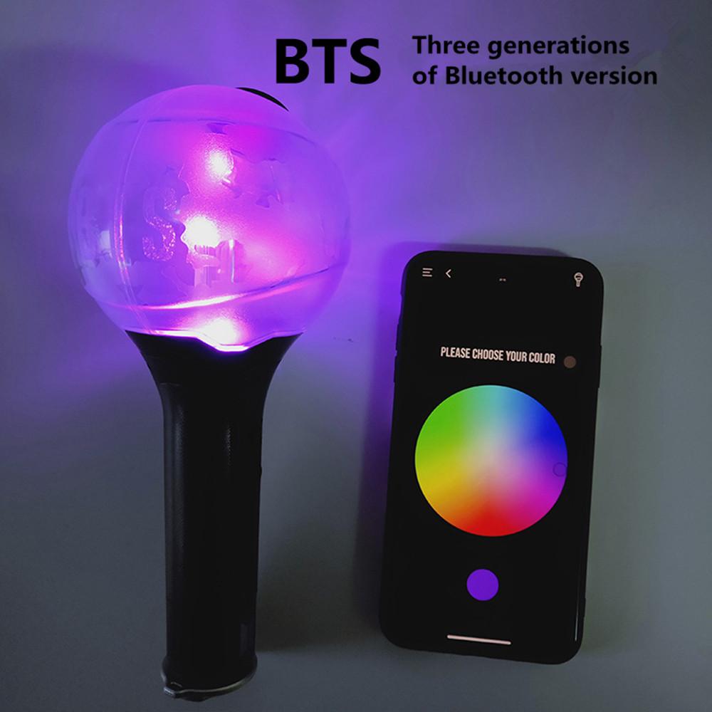 

Изменение цвета APP Connect Bluetooth Light Stick для фанатов