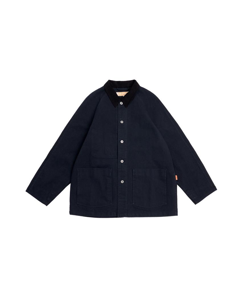 Hello Sunrise Washed Vtg Work Jacket_Navy