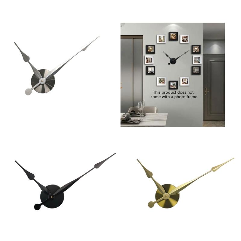 Hochleistungs-Uhrwerk für große DIY-Uhren Einfache 60-Sekunden-Installation mit langen Metallzeigern