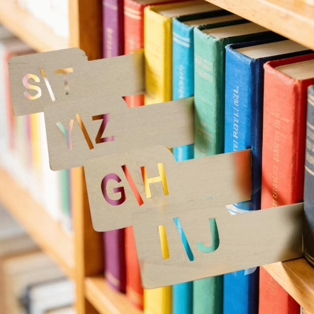 Versatile Vinyl Record Dividers Alphabetical a-Z Dividers File Dividers Album Storage
