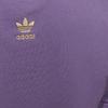Adidas Originals Trefoil Small Logo Print Crew Neck T-Shirt Women Tops Tech-Purple HZ5348