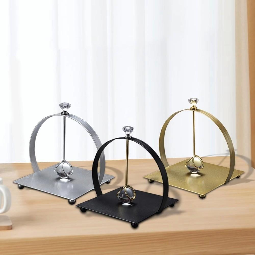 Modern Napkin Holder Square Tissue Storage Box Display Rack Arch Bridge Napkin Dispenser Cafe