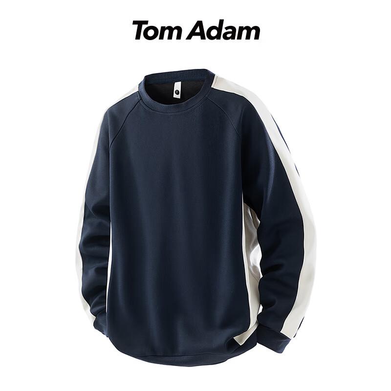 

ТОМ АДАМ Свитшот с круглым вырезом и цветными блоками 3XL