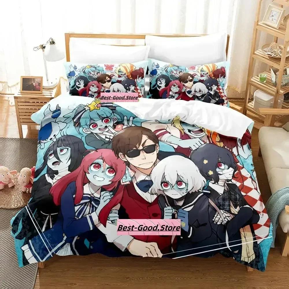 New Zombie Lplus Saga Beding Set Printed Bed Linen Set With Pilowcase Bed Soft Duvet Cover Soft Single Double Quen Super King-Sized Dimensionsd