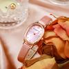 New Temperament Retro Simple Oval Student Watch Niche Feeling Women's Watch Belt Quartz Women's Watch