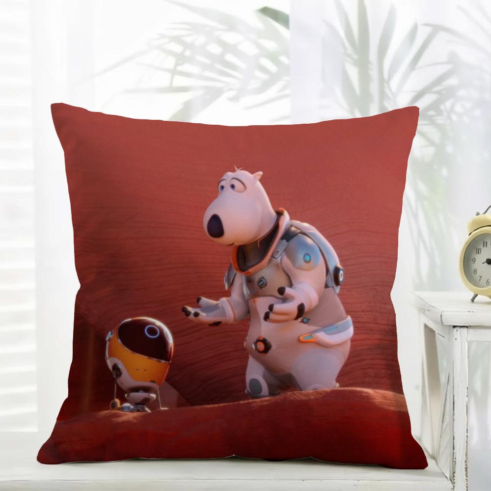 Cute BBackkom Cushion Cover Daily Washable Linen Pillowcase Soft for Sofa Bed Home Room Decor