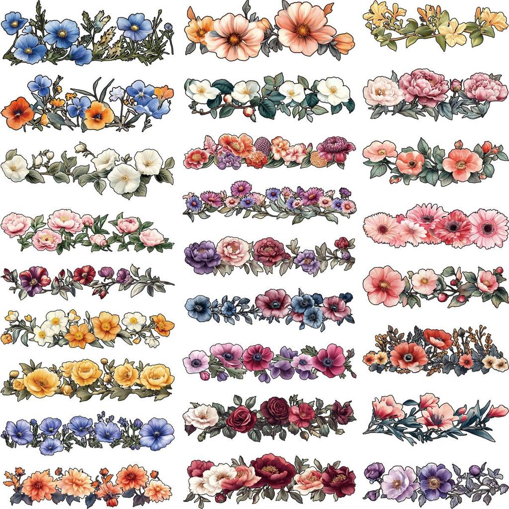 Naklejki z folii termotransferowej z kwiatami, łatwy nadruk na ręcznikach, naszywki termoprasowane, naklejki na odzież DIY, naszywki prezentowe termoprasowane