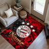 Bayern Munich Soccer Art Floor Rug Office Rug Suitable for Kitchen Living Rooms Outdoor Study room Antislip Carpet Anime Office Decor