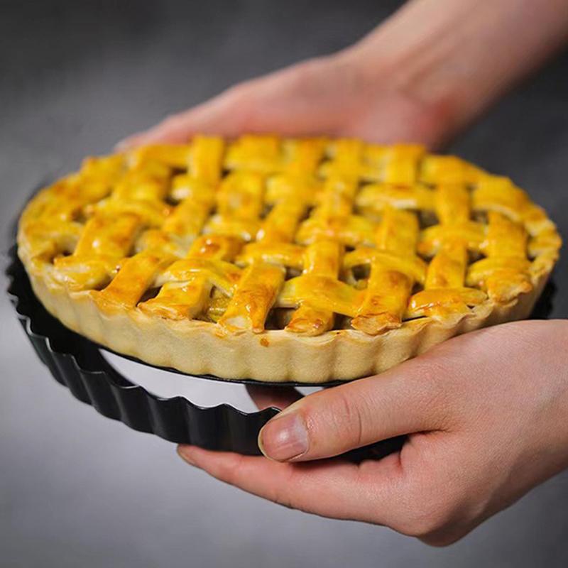 Antihaft-Kuchenbackform 1 Stück Abnehmbarer Boden Leichtes Lösen 4/6/8/9 Zoll Blumenform Tarte-Kuchenform Küche Zuhause Backzubehör ZYF