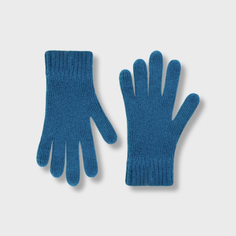 Studio Salt [Etichetă SALT] MĂNUȘĂ LÂNĂ MOHAIR_ALBASTRU