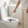 Toilet Brush With Long Handle And Durable Cleaning Block For Bathroom Hygiene