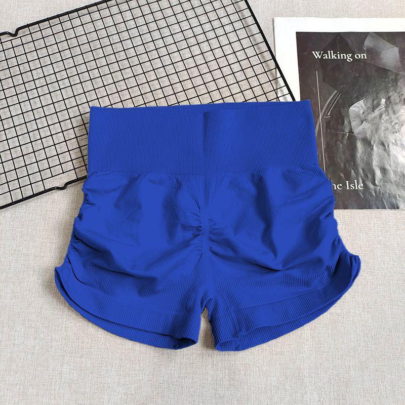 

Шорты для йоги с высокой талией, контролем живота и эффектом «персиковой попы» - быстросохнущая, дышащая, влагоотводящая фитнес-одежда. Small