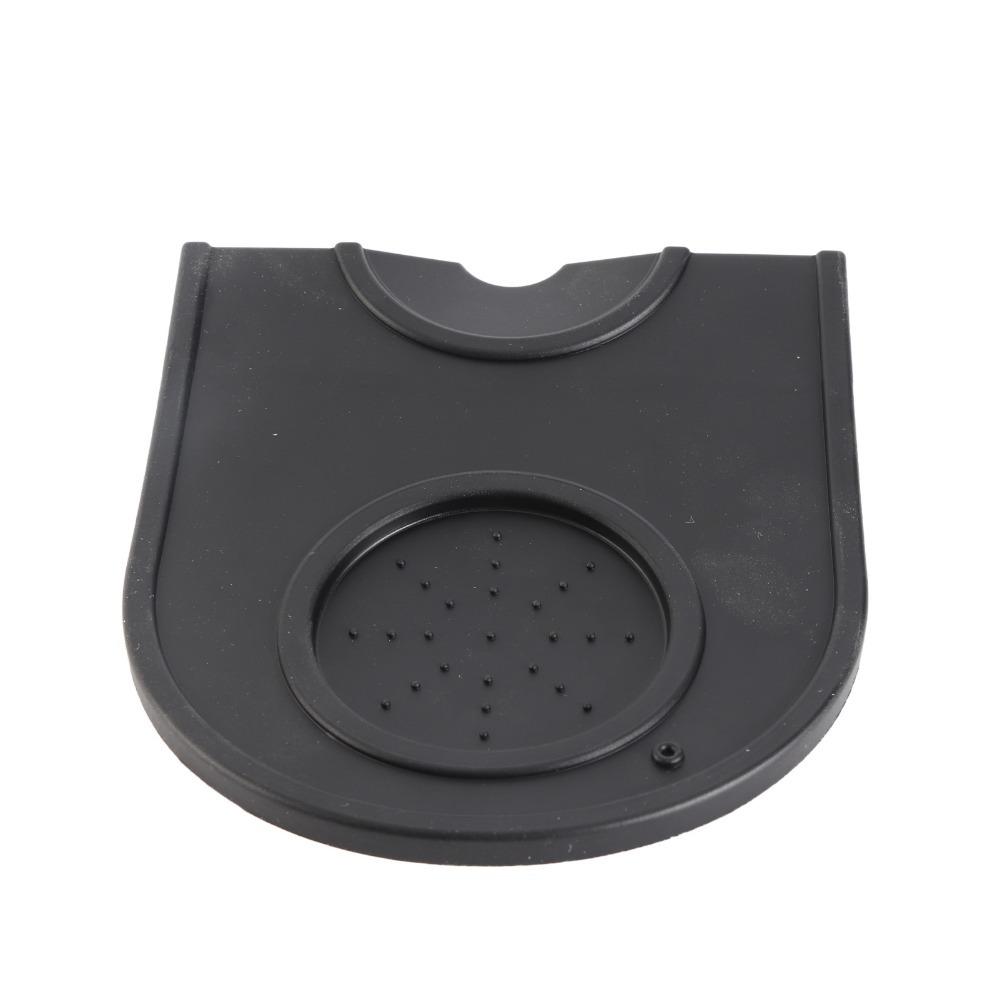 Corner Edge Espresso Tamping Mat Silicone Material Silicone Coffee Pad Tamp Support Pad Home