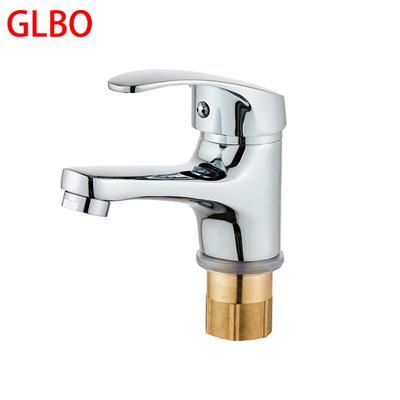 GLBO Single Handle Copper Bathroom Basin Faucet