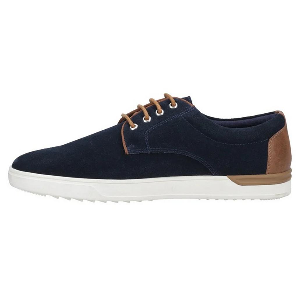 Hush Puppies Mens Joey Suede Lace Up Trainers