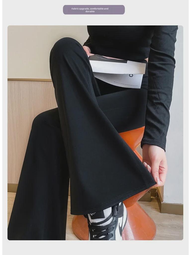 High Waist Flare Leg Yoga Pants for Women - Slimming, Hip-Lifting, Four Seasons Wear