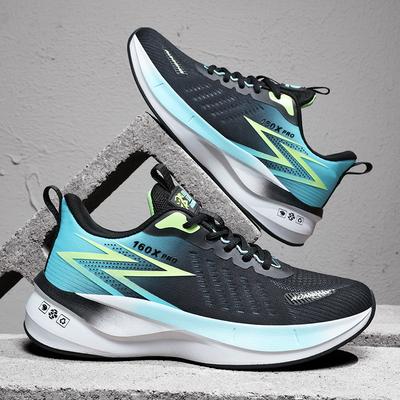 New Ultra-light Mesh Ice Silk Breathable Racing Running Shoes Men's Non-slip Student Casual Sports Shoes Large Size