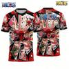 Herren Mode Einteiler T-Shirt Zoro Kunstdruck Jungen Kleidung Mädchen Kurzarm Herren Trikot Leichte Oberteile