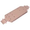 RC Car Bottom Chassis Plate Aluminum Alloy Upgrade Accessory Fit for WLtoys 124019