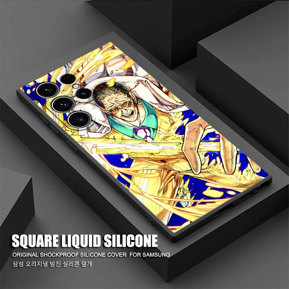 Ones P-Pieces Navy Anime Phone Case For Samsung Galaxy S25 S24 S23 S20 S21 FE S26 S22 Ultra 5G S26 Plus S25FE Soft Silicon Cover