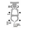 Daiichi Seiko MC Multi Clipper Dark Earth Carabiner Fishing