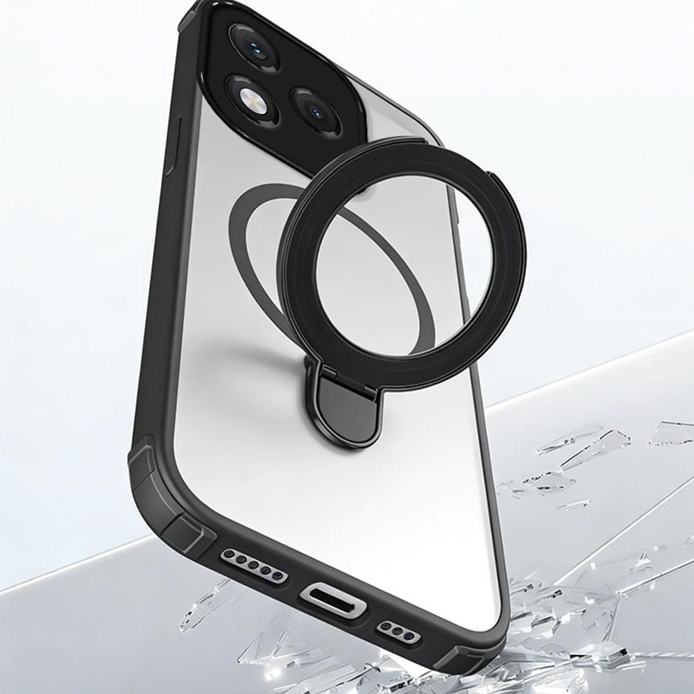 Odporne na wstrząsy etui na telefon z magnetycznym uchwytem dla Honor 400 Lite 200 Pro 200 Magic 8 7 Pro X9C X9D X9B X9A X8B X7D X7C X7A X6C X6B X5C Plus Silikonowe etui