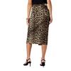 Biba Womens/Ladies Leopard Print Denim Midi Skirt