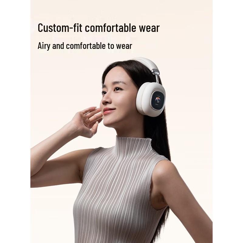 NANKA Bolt Over-Ear ANC Headphones with Smart Touch Display