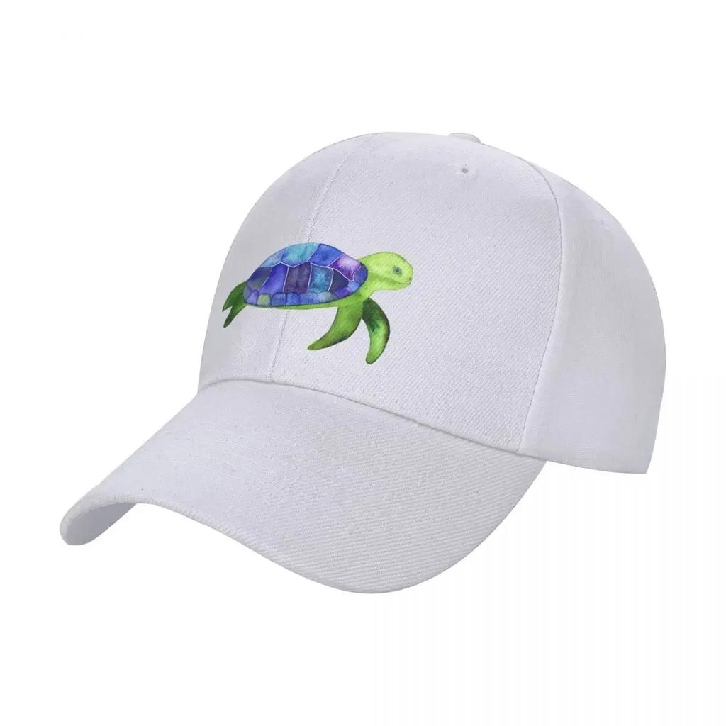 Vibrant Sea Turtle Baseball Cap Hat Unisex Unique Hats Golf Hat Genuine Caps Unisex Womens