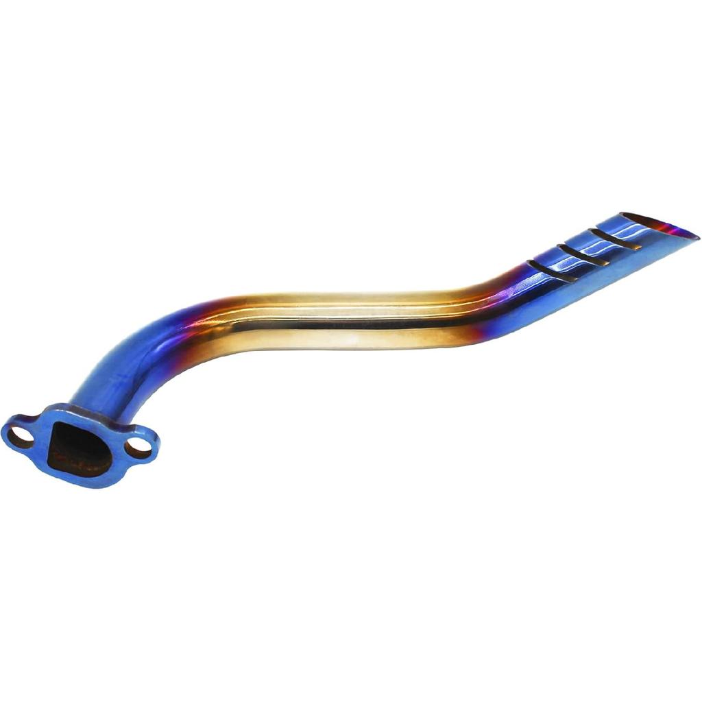 212Cc Exhaust Pipe Header Kit For Coleman CT200U CT200U-Ex BT200X KT196 196Cc 6.5Hp, For Non-Hemi Predator 212Cc Baja Warrior MB200 GX160 GX200