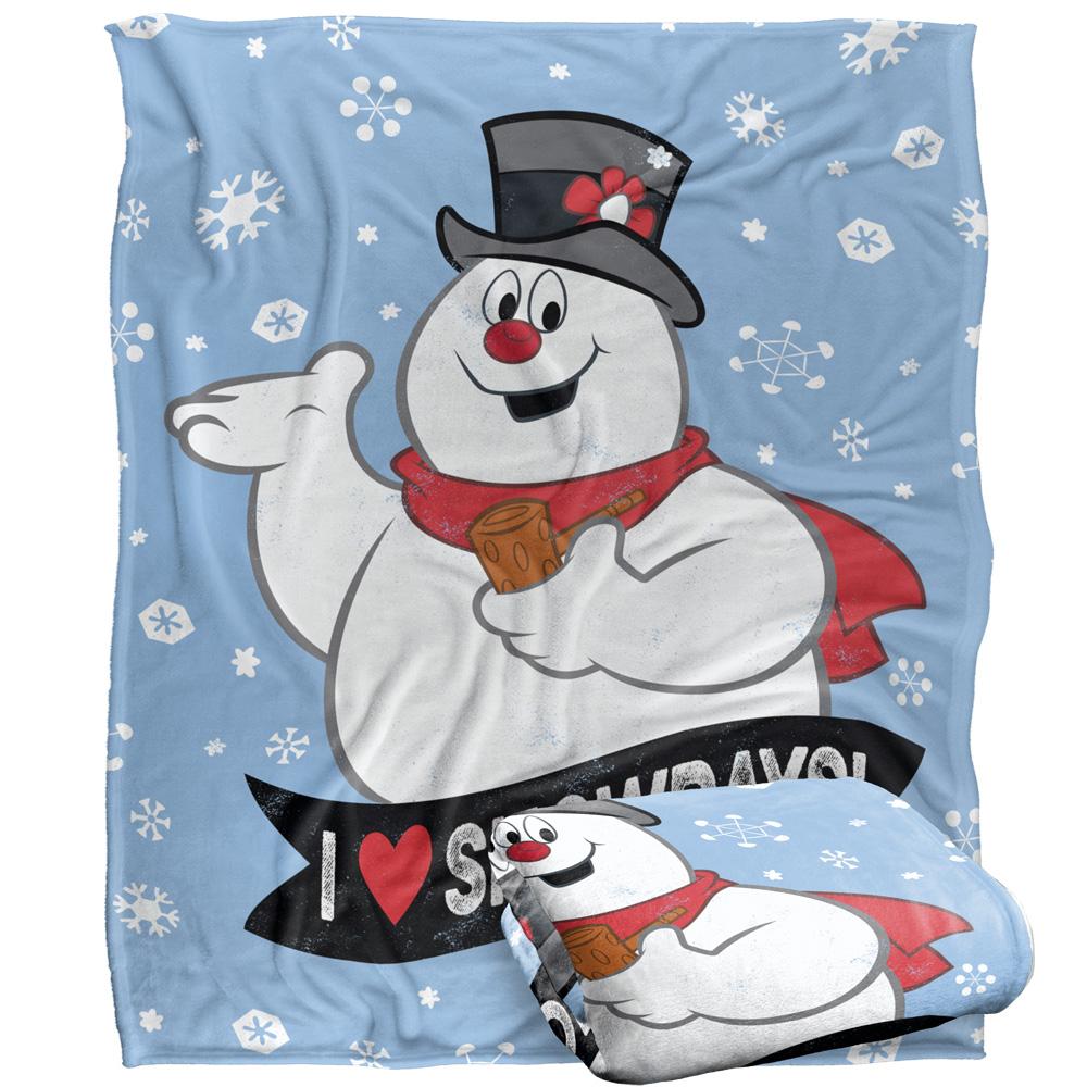 Frosty The Snowman I Love Snowdays Blanket