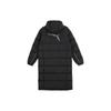 Puma Printed Hooded Casual Long Down Jacket Men Outerwear Black 674277-01