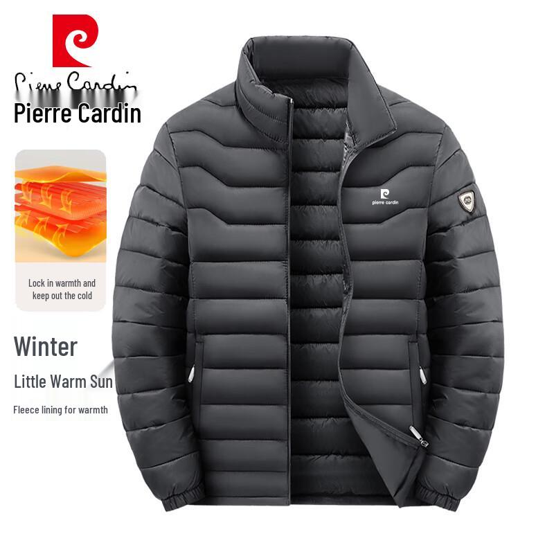 

Pierre Cardin Men s Stand-Up Collar Short-Sleeve T-Shirt L