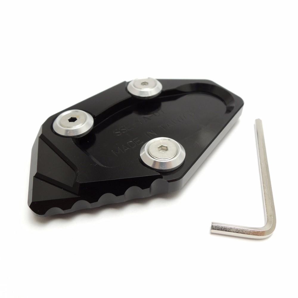 CNC Side Stand Plate Kickstand Extension Pad Enlarger for YAMAHA R25 R3 2013-16