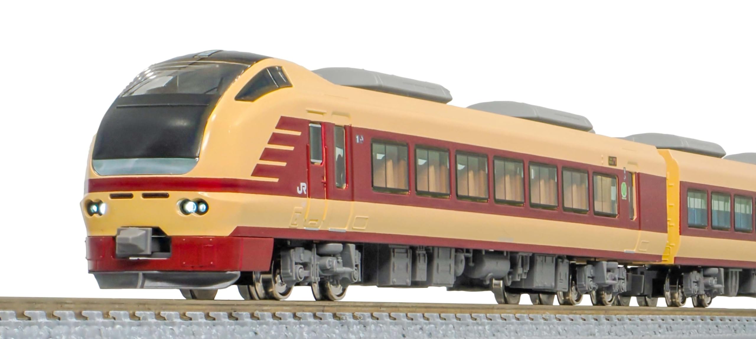 

Greenmax N Gauge E653 Series 1000 JNR Limited Express Color 7-Car Set with Power, Model Train, 50805