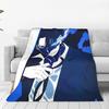 Anime Solo Leveling Decke Leichte Flanell Sofa Überwurfdecke für Zuhause Schlafzimmer Outdoor Decken Bettdecke Steppdecke