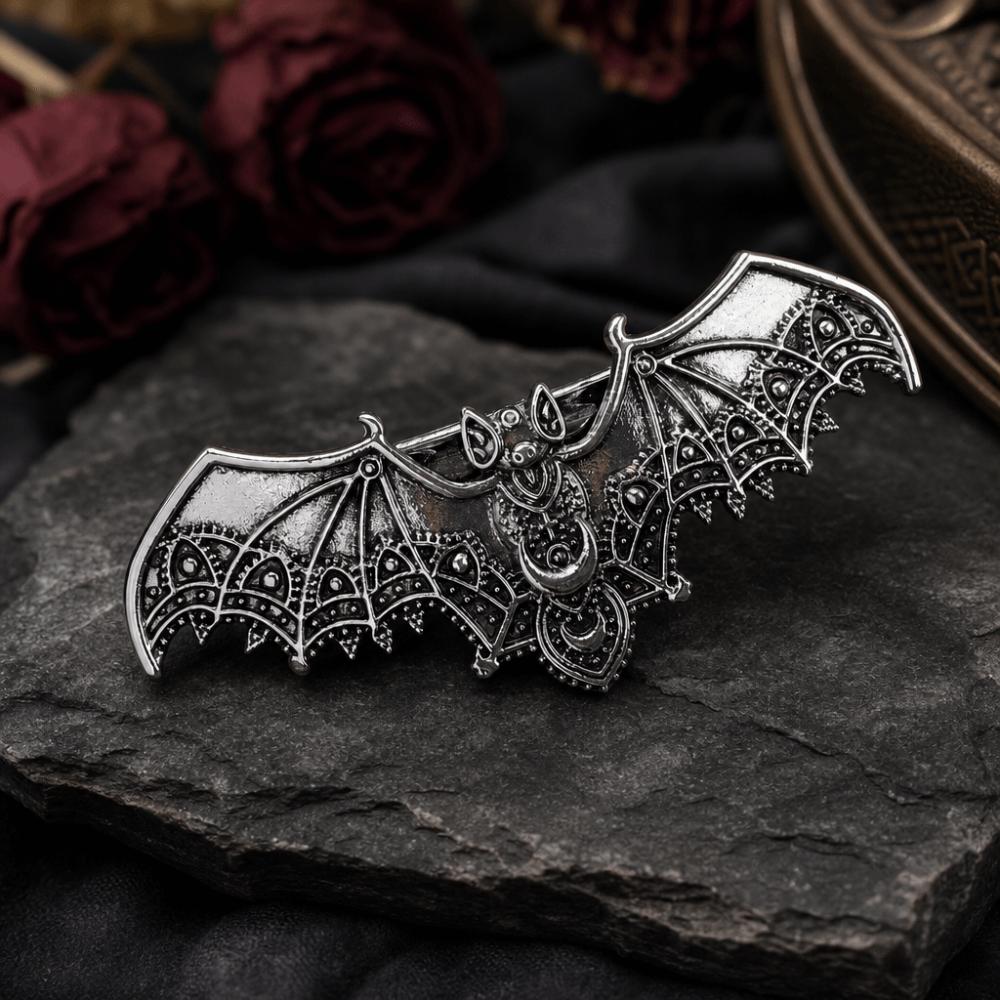 Exquisite Bat Spring Clip Gothic Style Hair Accessories Fashion Hairpin Dressing