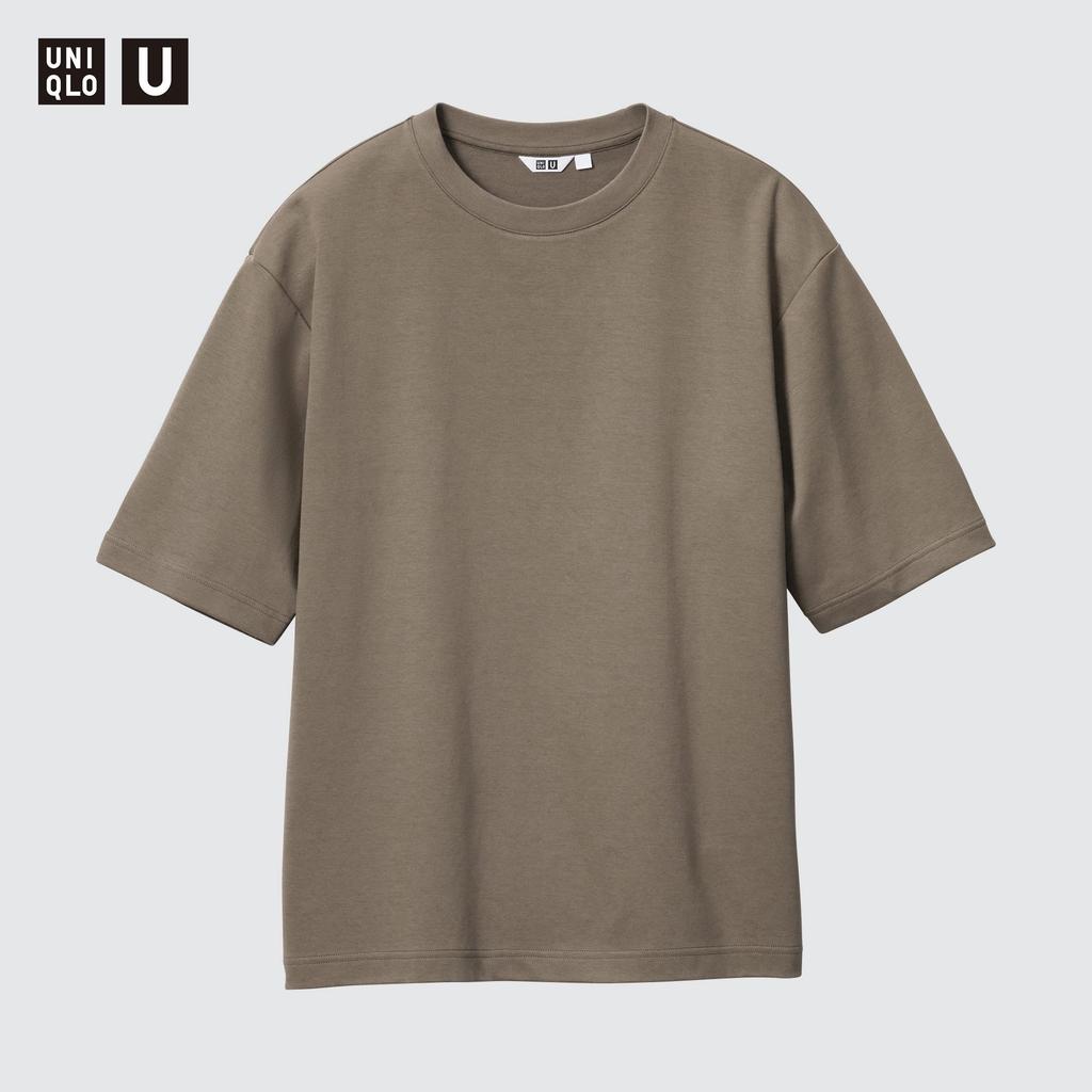 2 X Uniqlo Japan Air Rhythm Cotton Oversized Tee  5 Minute Sleeves 