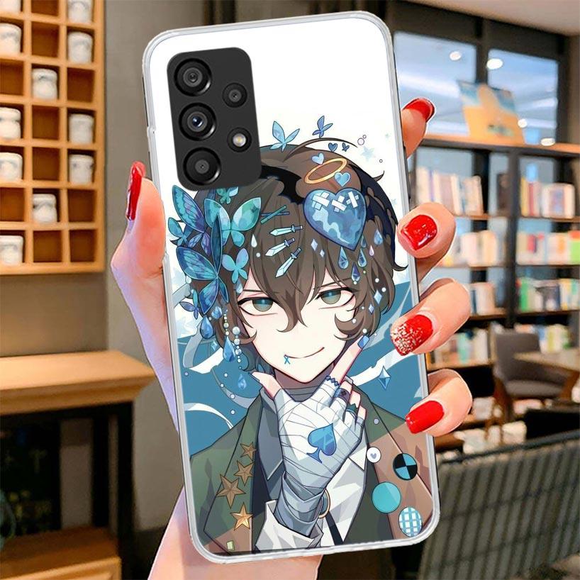

Мультяшный чехол для телефона Bungo Stray Dogs для Samsung Galaxy A17 A37 A57 A16 A26 A36 A56 A15 A25 A35 A55 A14 A24 A34 A54 A13 A23 A33 A Samsung A35