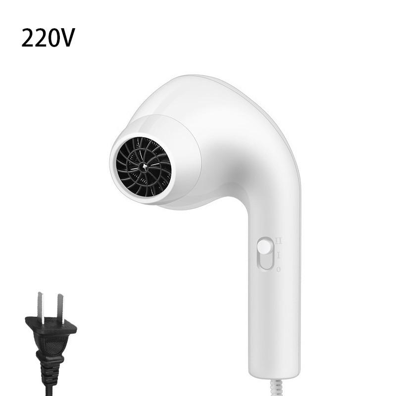 

Hair Earphones Dryer Appearance 2color Fashion Household Use 220v Quickdrying белый