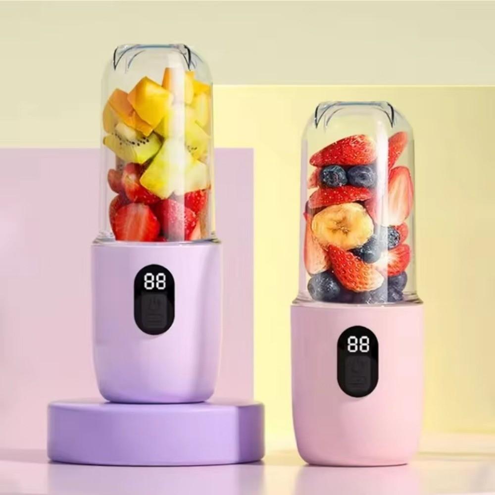 Cordless Mini Juicer Mixer USB Rechargeable Fruit Extractor Cup Fruit Blender Cup Travel