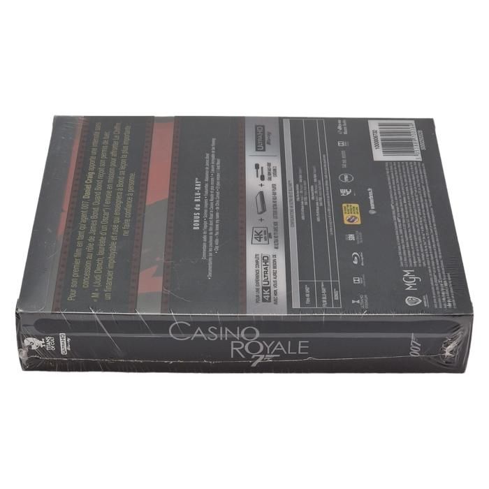 Casino Royale Edition Collector Steelbook 4K Ultra HD